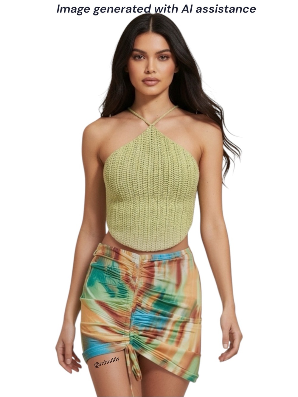 NWT Sorelle UK S cinched skirt